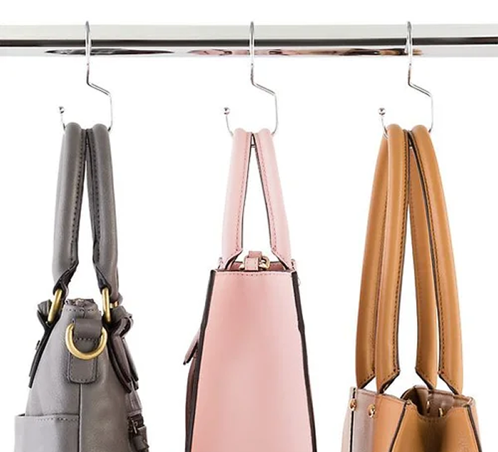 leather Product hanging in a hanger